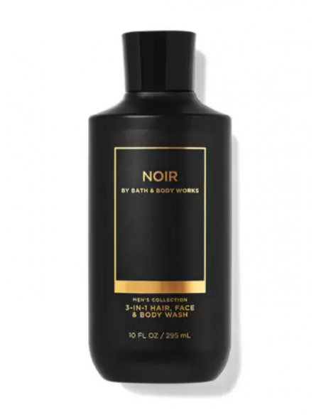 Bath & Body Works 3 - IN - 1 Hair, Face & Body wash for men "Noir"