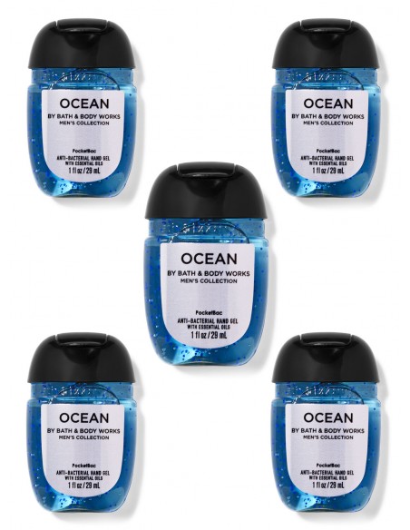 Bath & Body Works PocketBac Hand Sanitizer Gel "Ocean For Men"