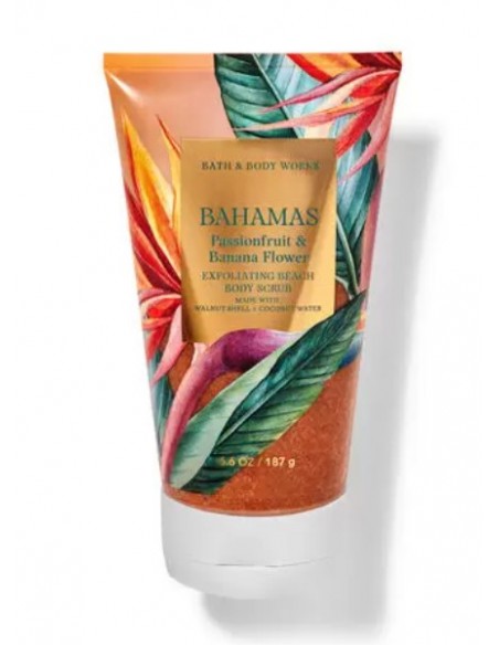 Bath & Body Works Exfoliating Beach Body Scrub "Bahamas Passionfruit & Banana Flower"