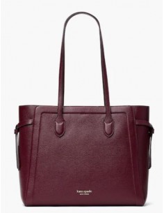 Coach Womens Leather Town Tote Bag, Style F72673, Wine : : Fashion